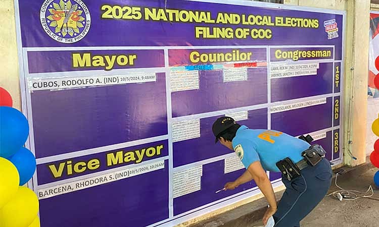 Only 1 mayoralty candidate in Davao City as of Oct 6 Davao City Mayoral Race 2025 Results