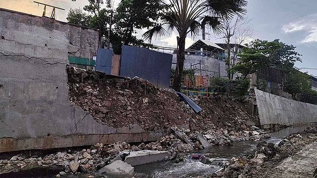 Butuanon riprap collapses