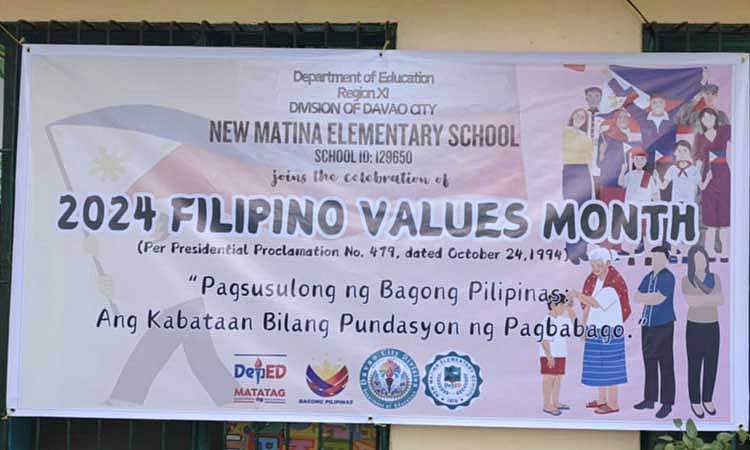 Davao City School Celebrates Filipino Values Month