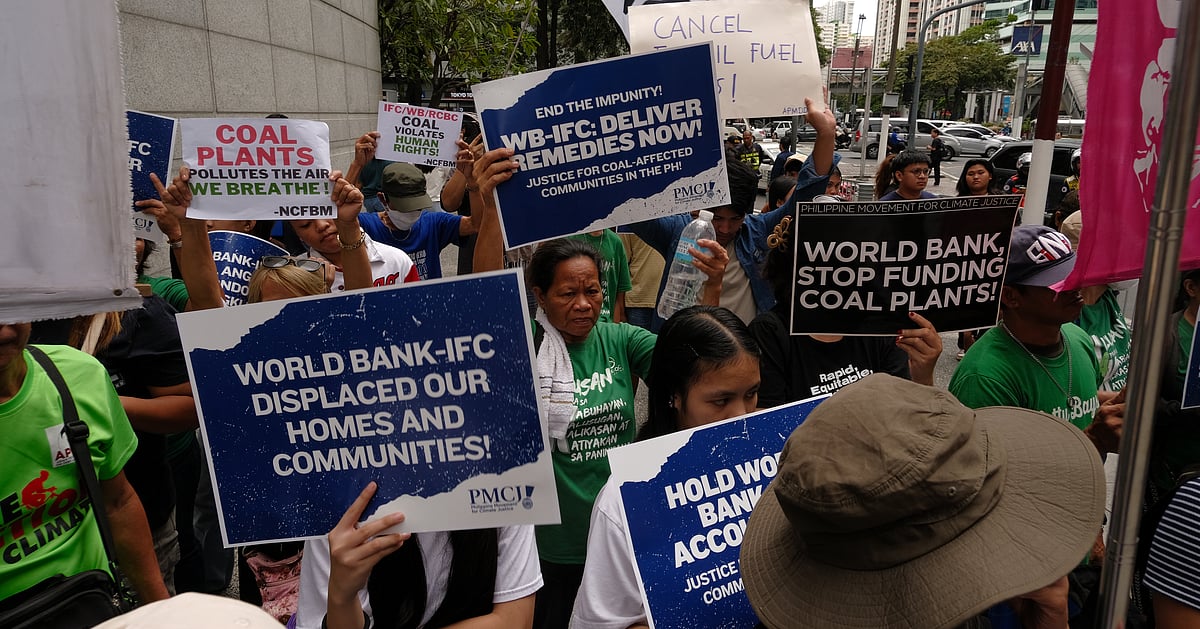 Pilipinas: Tinutulan ng mga Aktibista ang World Bank at IMF Dahil sa Pagpopondo sa Coal – 'Panganib sa Klima at Ekonomiya!'