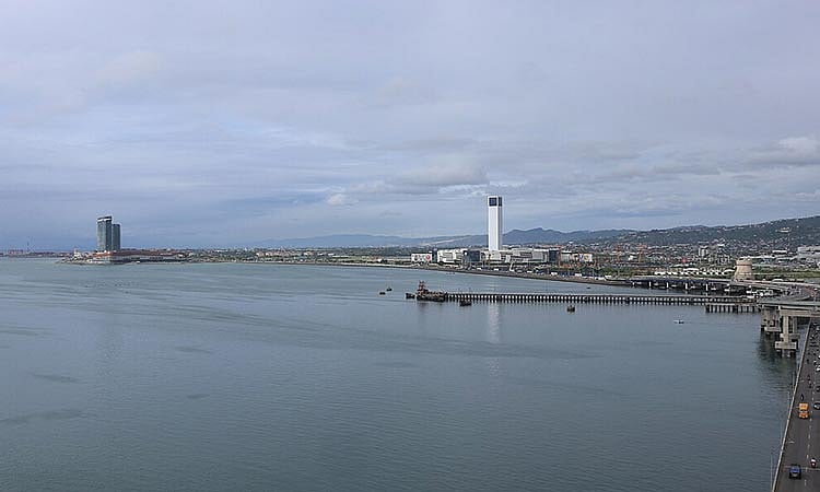 Pedestrian overpass project sa South Coastal Road, tukoron