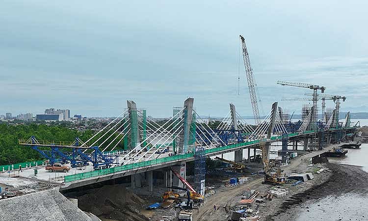 Davao's Bucana Bridge Project Nears Completion at 92.3%