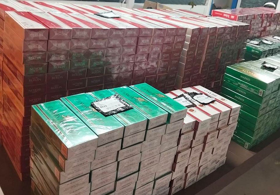 2 arrested, P1.2-M smuggled cigarettes seized in Zamboanga City