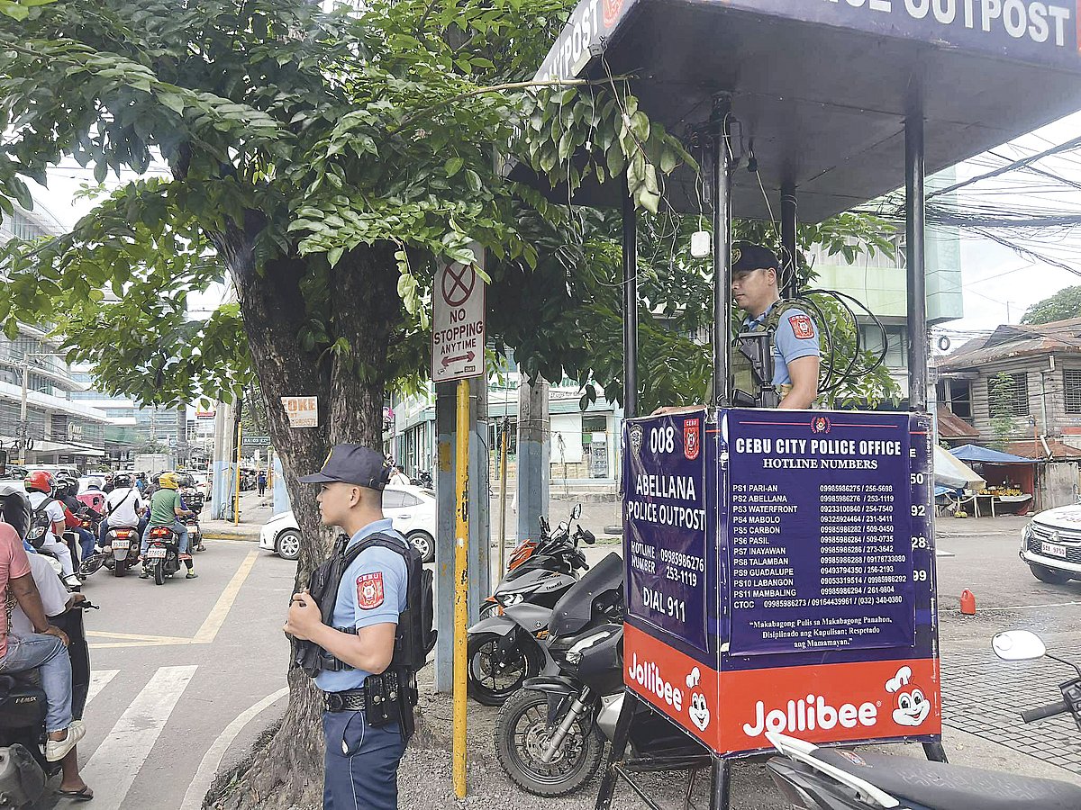 Police outpost gibalik na sa dalan