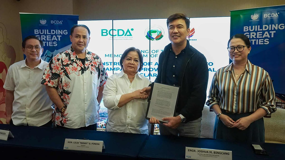 BCDA, Capitol forge pact for P50M hospital access road
