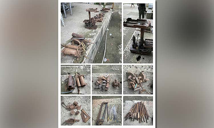 Makina sa paghimo og armas gitahan sa Danao