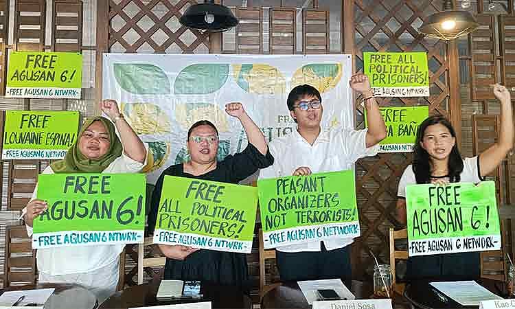 Group calls for release of 6 individuals nabbed in Agusan