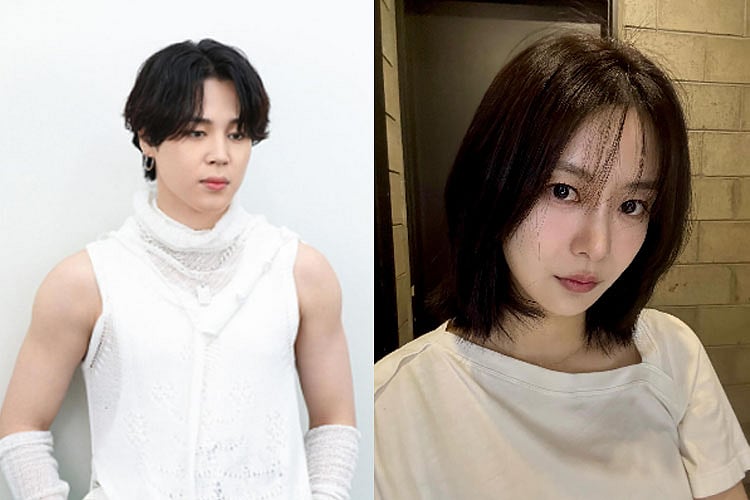 Video sparks dating rumors of BTS Jimin's relationship with actress Song Da-eun