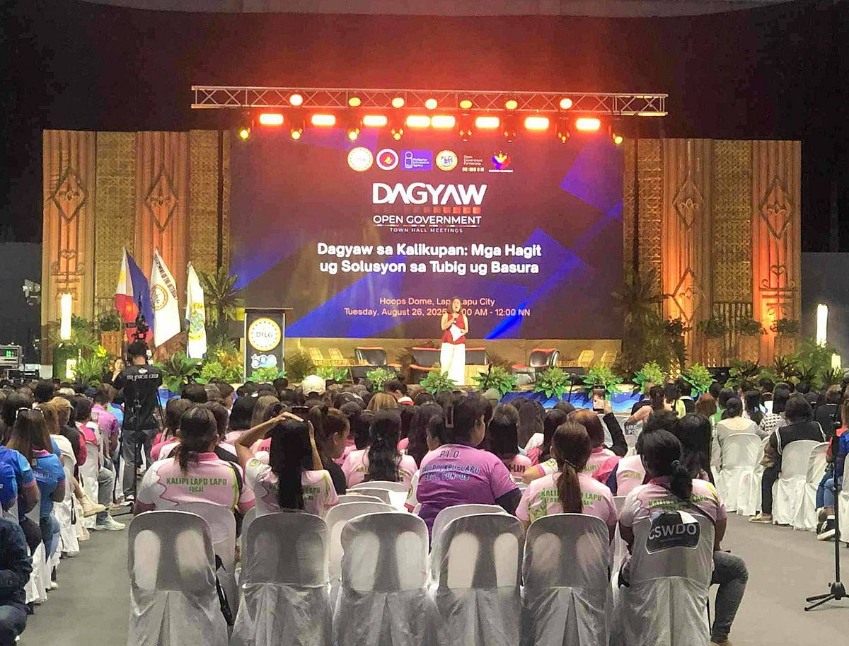 Mga ahensiya sa gobiyerno naghiusa 
sa Dagyaw Town Hall sa Lapu-Lapu
