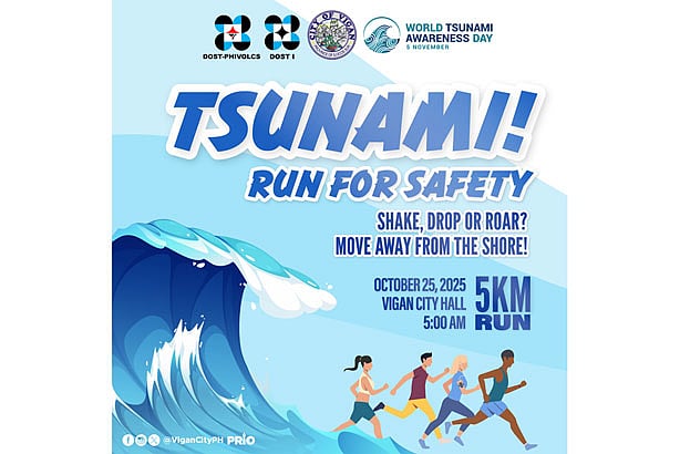 Vigan City to mark World Tsunami Awareness Day with fun run