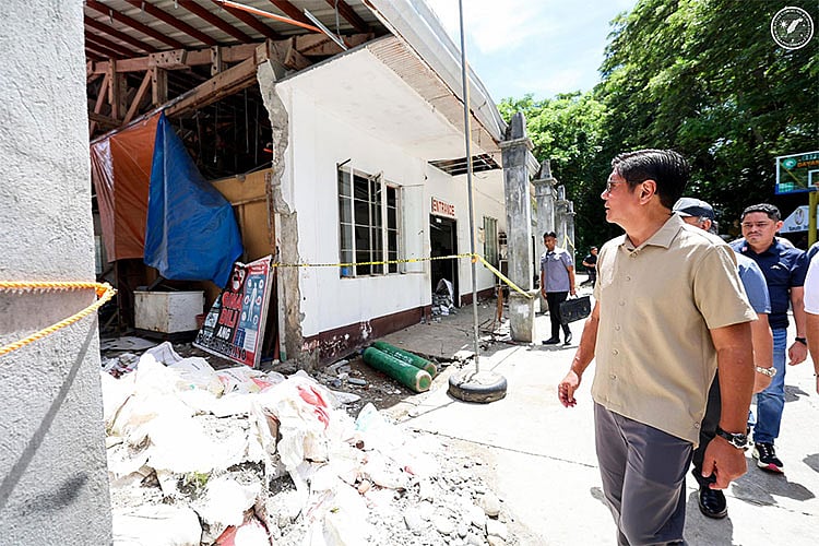 Marcos assures continuity of assistance in quake-hit areas