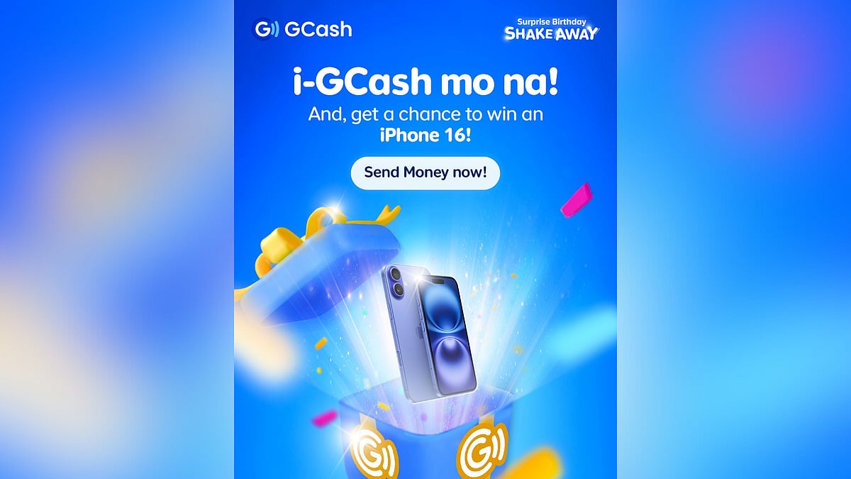 Shake, shake, shake away on GCash’s birthday and win exciting prizes every day