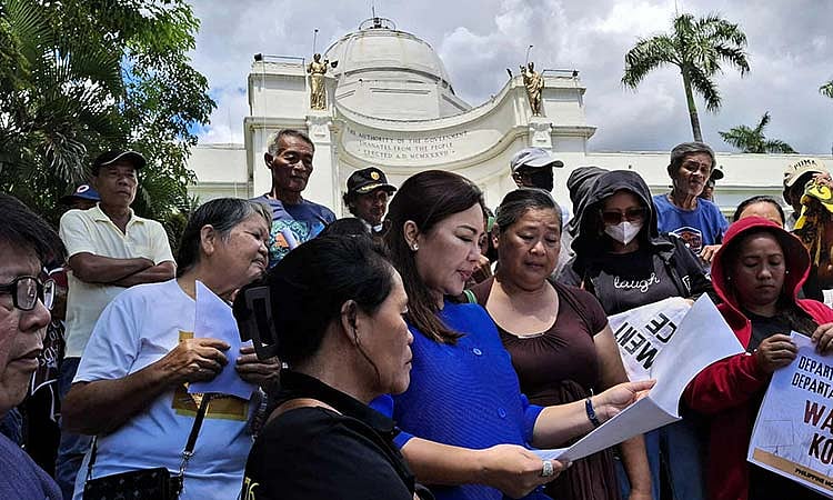 Ilegal nga pagpangubkob ipaimbestigar ni Pam