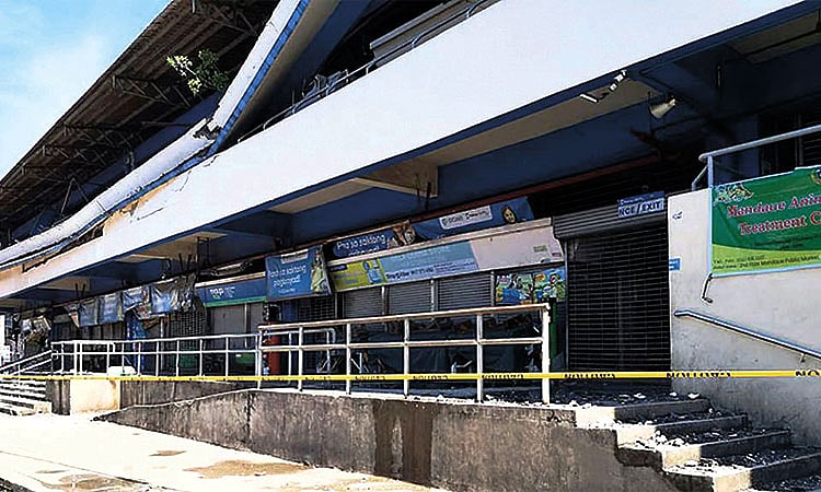 Market repair work underway