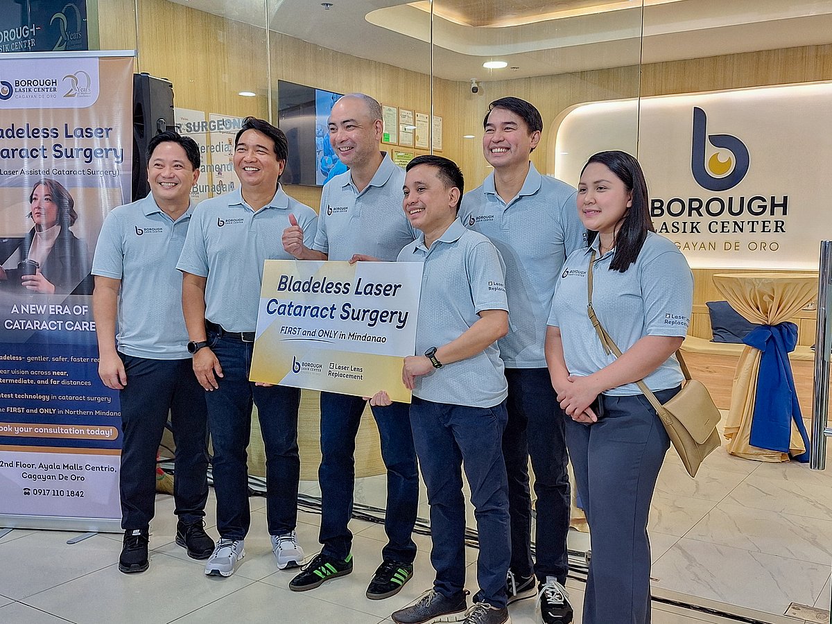 Borough Lasik Center marks anniversary with launch of Bladeless Laser Cataract Surgery in Cagayan de Oro