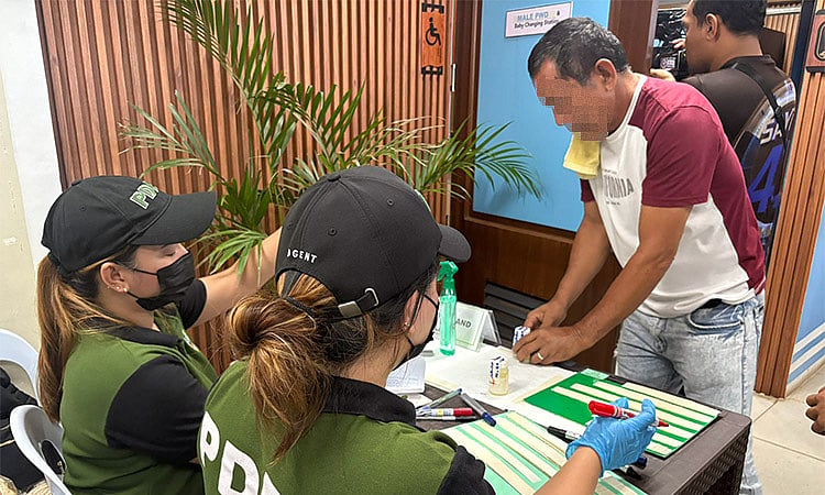 7 Cebu Terminal Workers Fail Drug Test in Surprise Operation