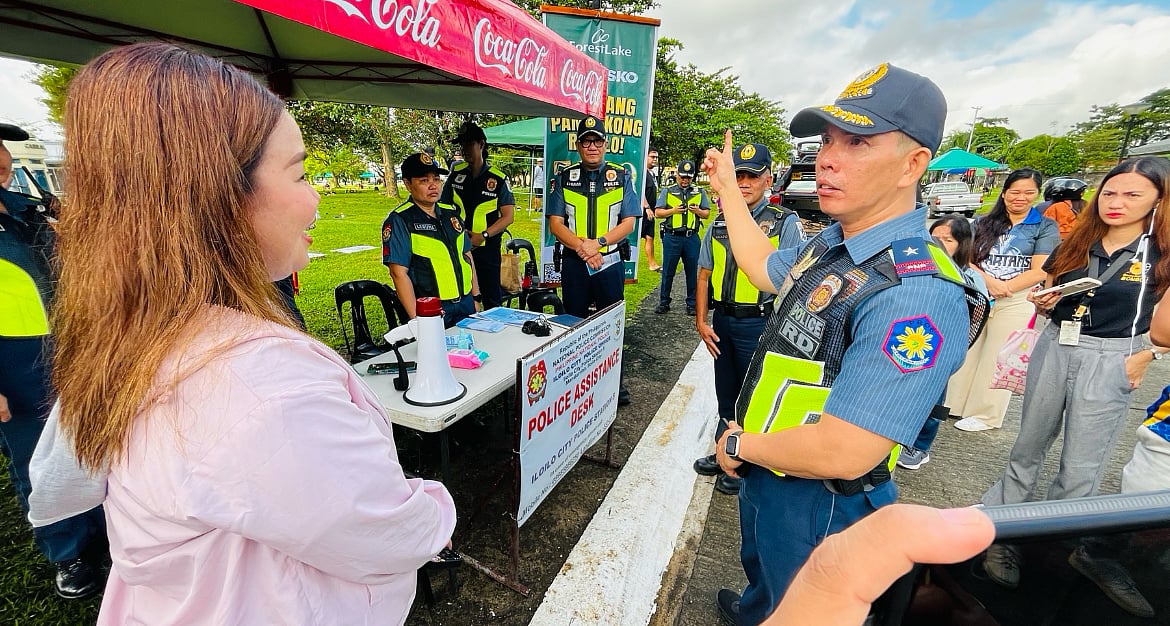 PRO-6 Chief Leads Security Sweep at Iloilo Ports and Cemeteries Ahead of Undas 2025