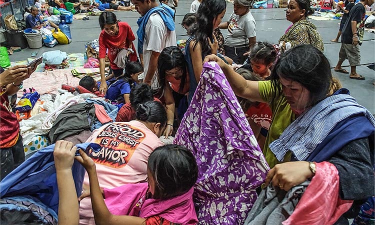P760M Aid Package Released for Provinces Ravaged by Typhoon Tino