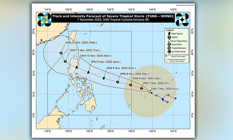 PNP on Heightened Alert for Typhoon Uwan, Deploys 12,500 Personnel