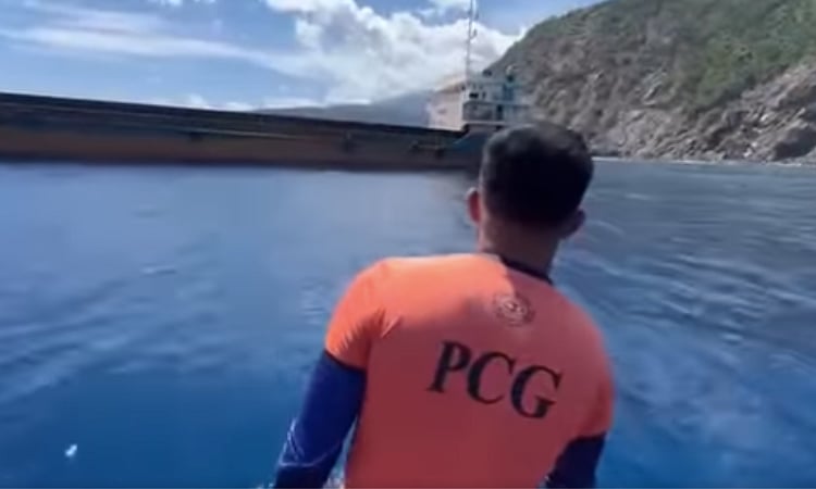 Coast Guard denies oil spill in Pujada Bay