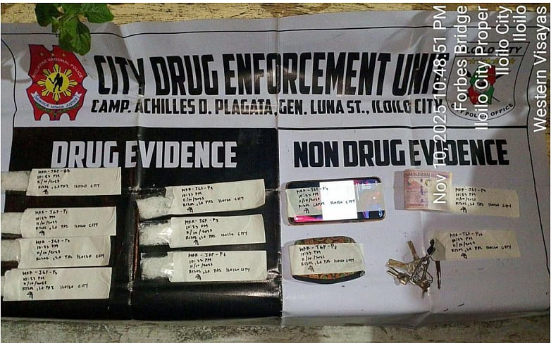 Drug suspect nabbed in Iloilo City drug bust