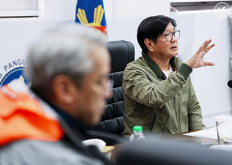 Marcos wants no ‘chill’ during calamities