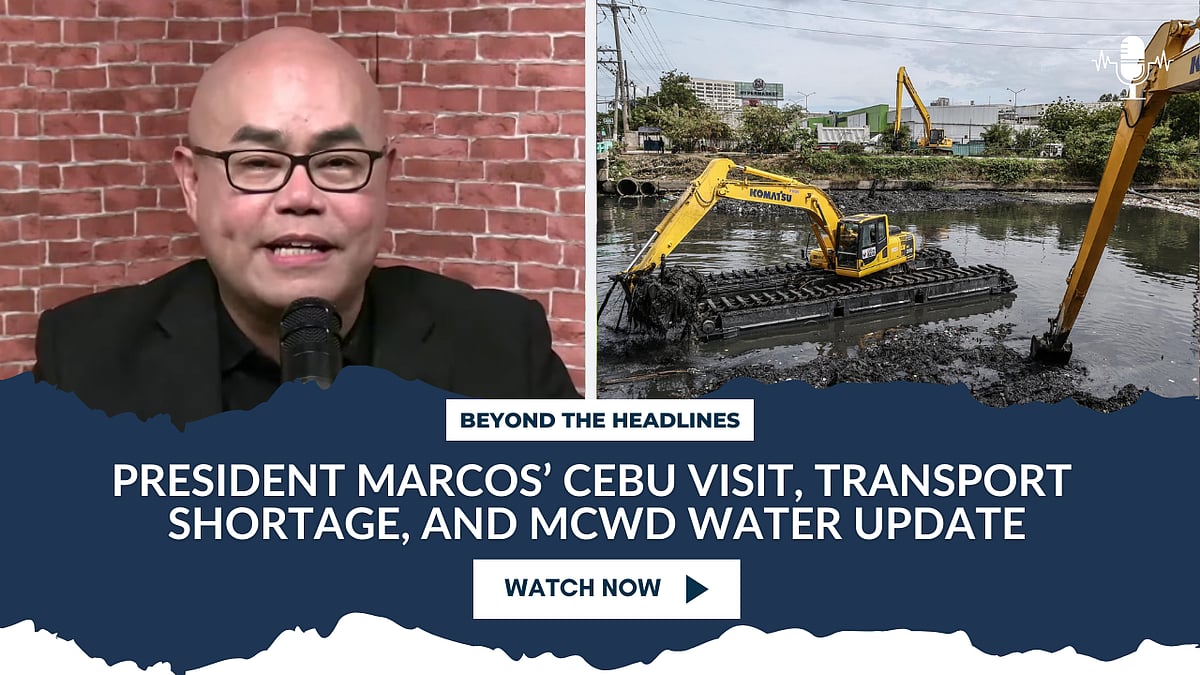 President Marcos Addresses Cebu Transport Crisis and MCWD Water Issues