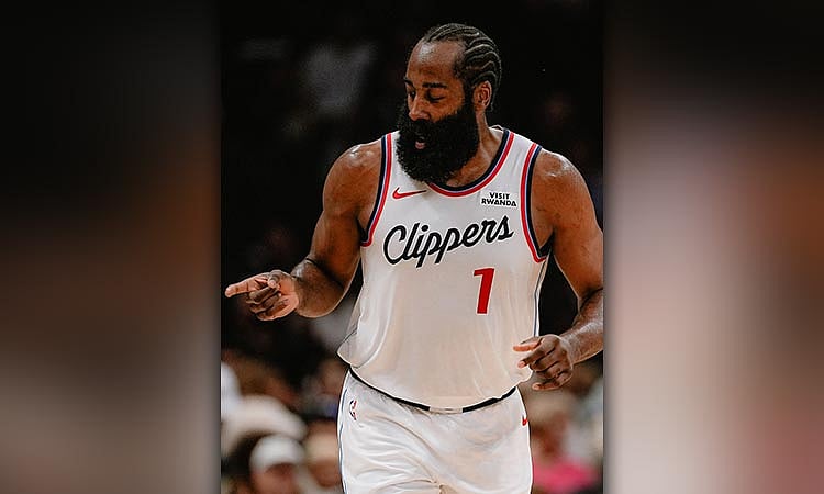 James Harden Drops 55, Sets Clippers Record in Win vs Hornets