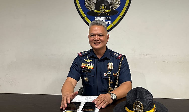 Wildemar Tiu Takes Helm as New HPG 7 Chief in Cebu