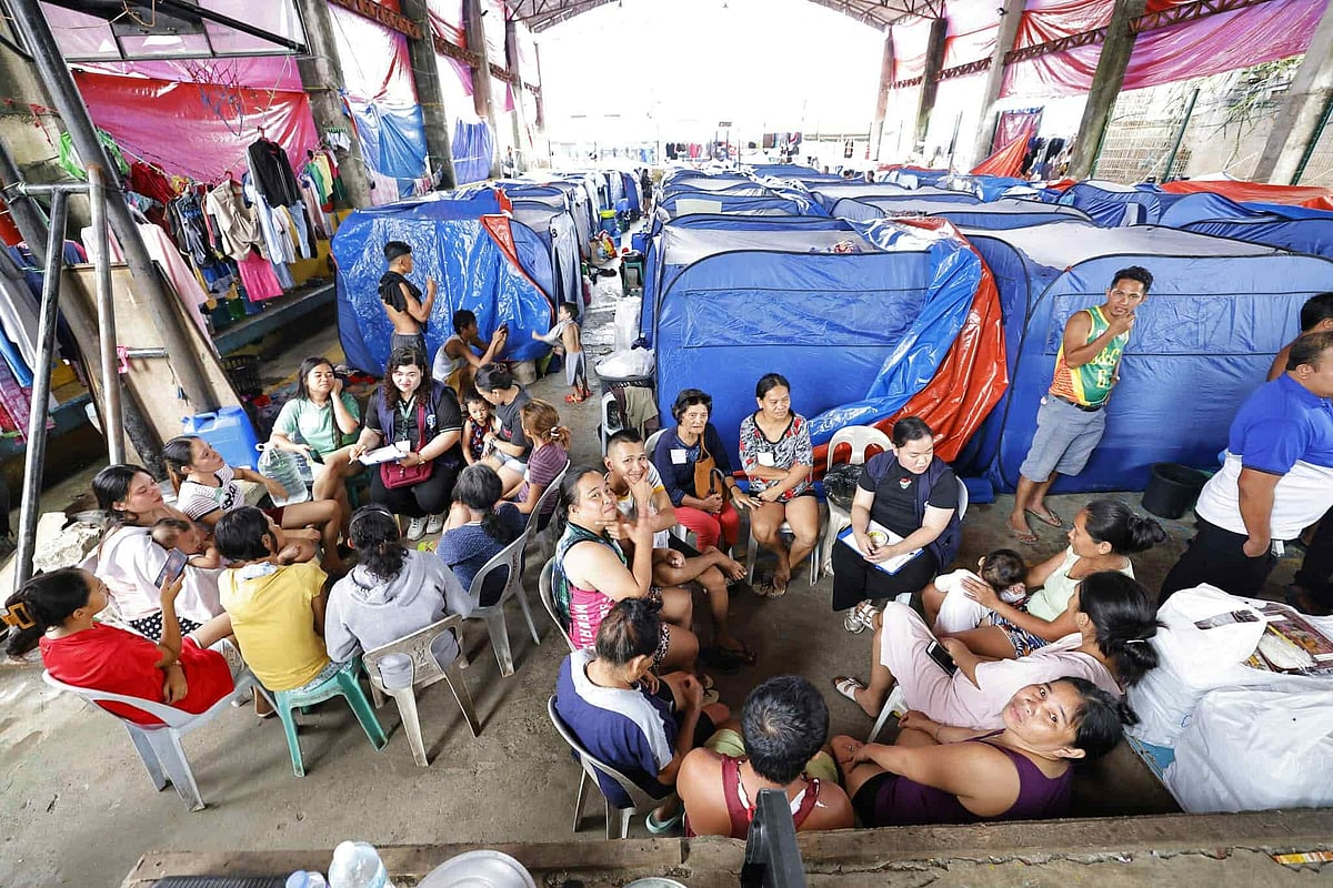 Mandaue Preemptive Evacuation for Tropical Depression Verbena