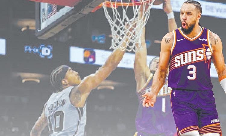 Suns Extend Win Streak to 3, Defeat Spurs 125-110 Behind Brooks' 25 Points