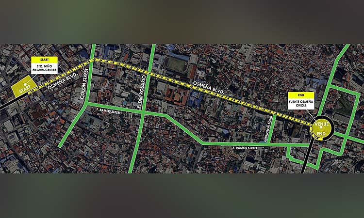 Cebu City Road Closures for Prayer Rally on Nov 30, 2025