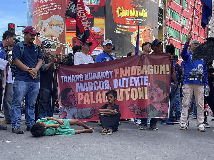 800 Activists Rally in Central Visayas Against Corruption