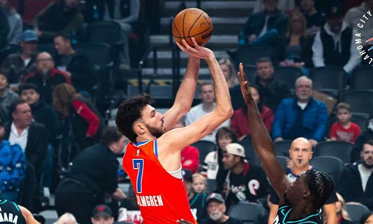 Thunder Extend Streak, Defeat Trail Blazers 123-115 Behind Gilgeous-Alexander's 26