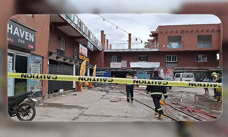 LPG Warehouse Fire in Talisay City Injures Two Workers, Investigation Underway