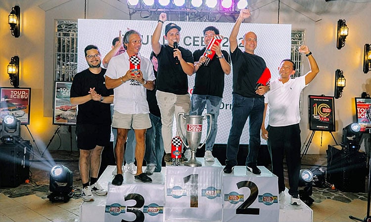 Frank Vicoy & Nico Ornopia Win Tour de Cebu 2025 in Classic Porsche