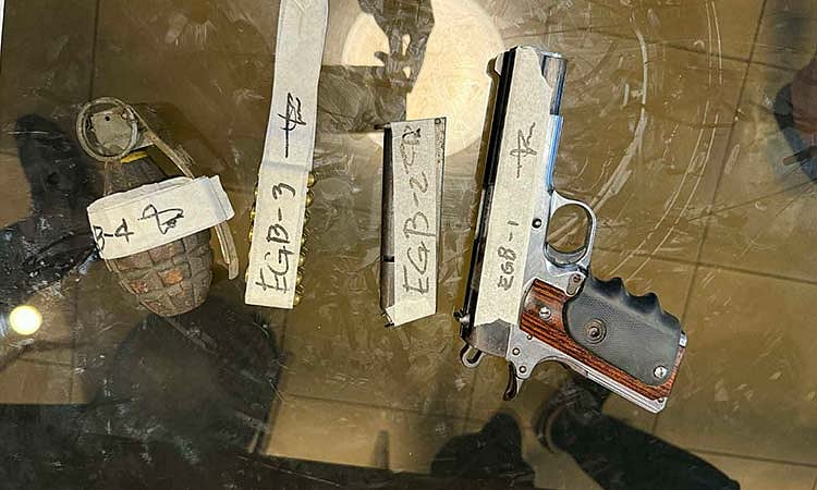 Woman Caught with Grenade, Gun in Mandaue Store: CIDG 7 Arrest