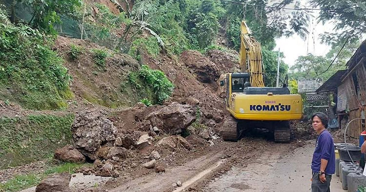Landslide na sab sa Manipis