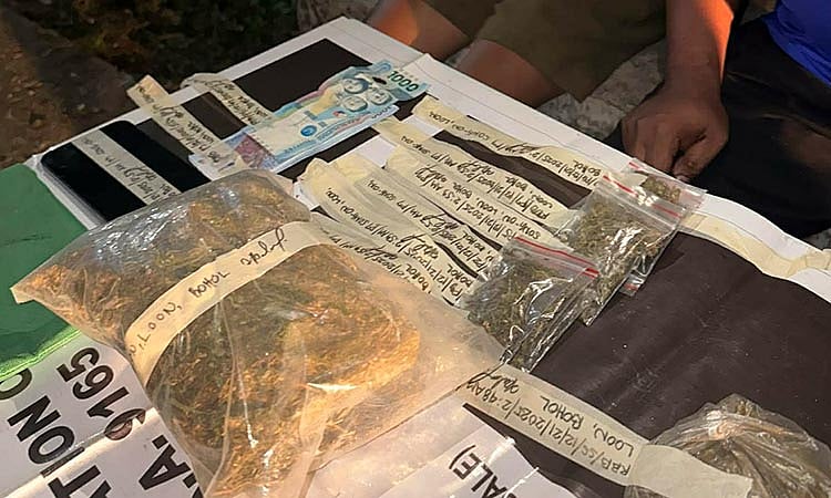 Bohol Police Seize P73K in Marijuana, Arrest Alleged Provincial Dealer