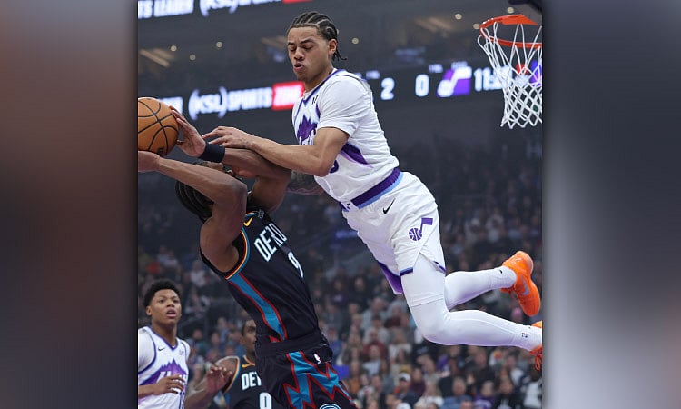 George hits game-winner as Jazz stun Pistons