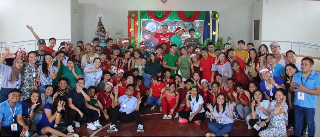 PWD trainees nalingaw, naghiusa 
sa holiday celebration sa AVRC II