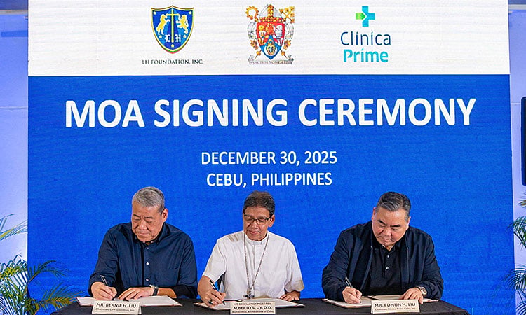 LH Foundation, Cebu Archdiocese Launch 10-Year Health Program for Priests