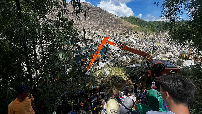 Calamities weakened Binaliw landfill before collapse