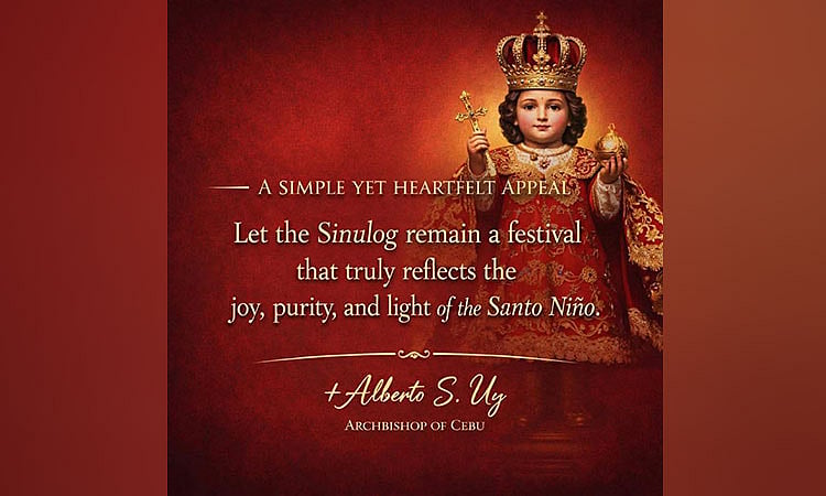 Cebu Archbishop Urges Sinulog Organizers to Reject Gambling Sponsorships