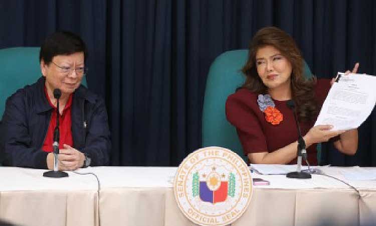 Lacson Rejects Minority Report on Flood Control Probe, Defends Committee Authority