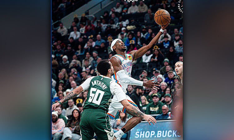 Shai Gilgeous-Alexander Dominates as Thunder Crush Bucks in NBA Showdown