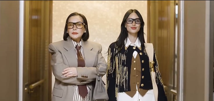 Heart Evangelista Returns to Paris Fashion Week with Mother After Political Hiatus