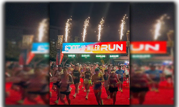 Thousands Join AndotSports 10-Miler Run in Cebu Business Park