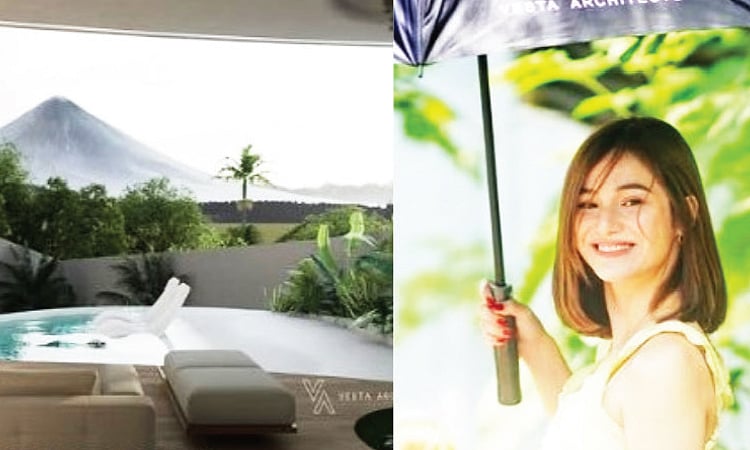Barbie Imperial Builds Dream Home in Bicol with Mayon Volcano View