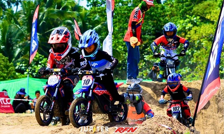 Tagum City Hosts Philippines' First E-Bike Motocross Race for Kids at Botanical Park